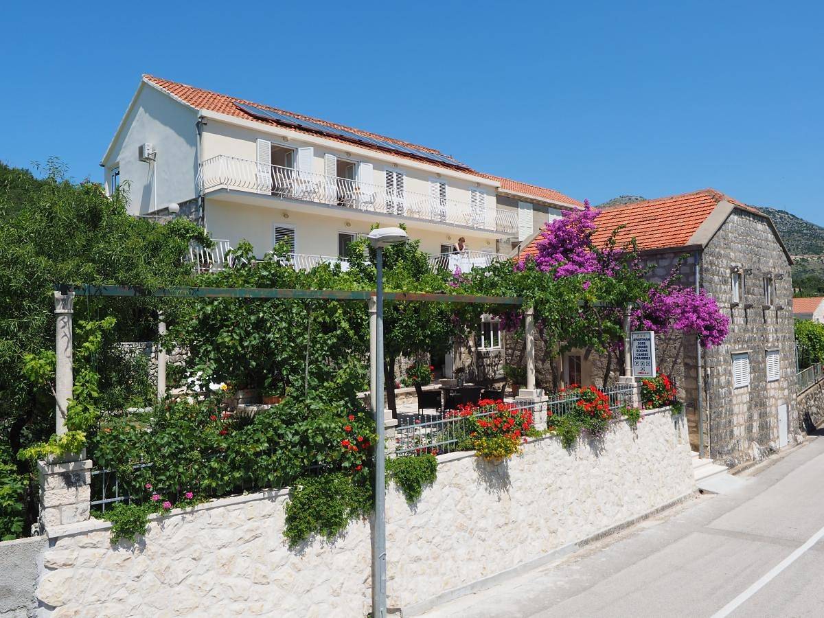 Apartamento entero, Apartamento para dos personas con terraza y vista al mar Slano, Dubrovnik A-2682-a in Slano, Condado de Dubrovnik-Neretva