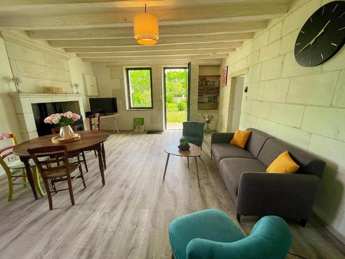 Location de vacances pour 4 personnes, avec terrasse et jardin à Bossée - 3