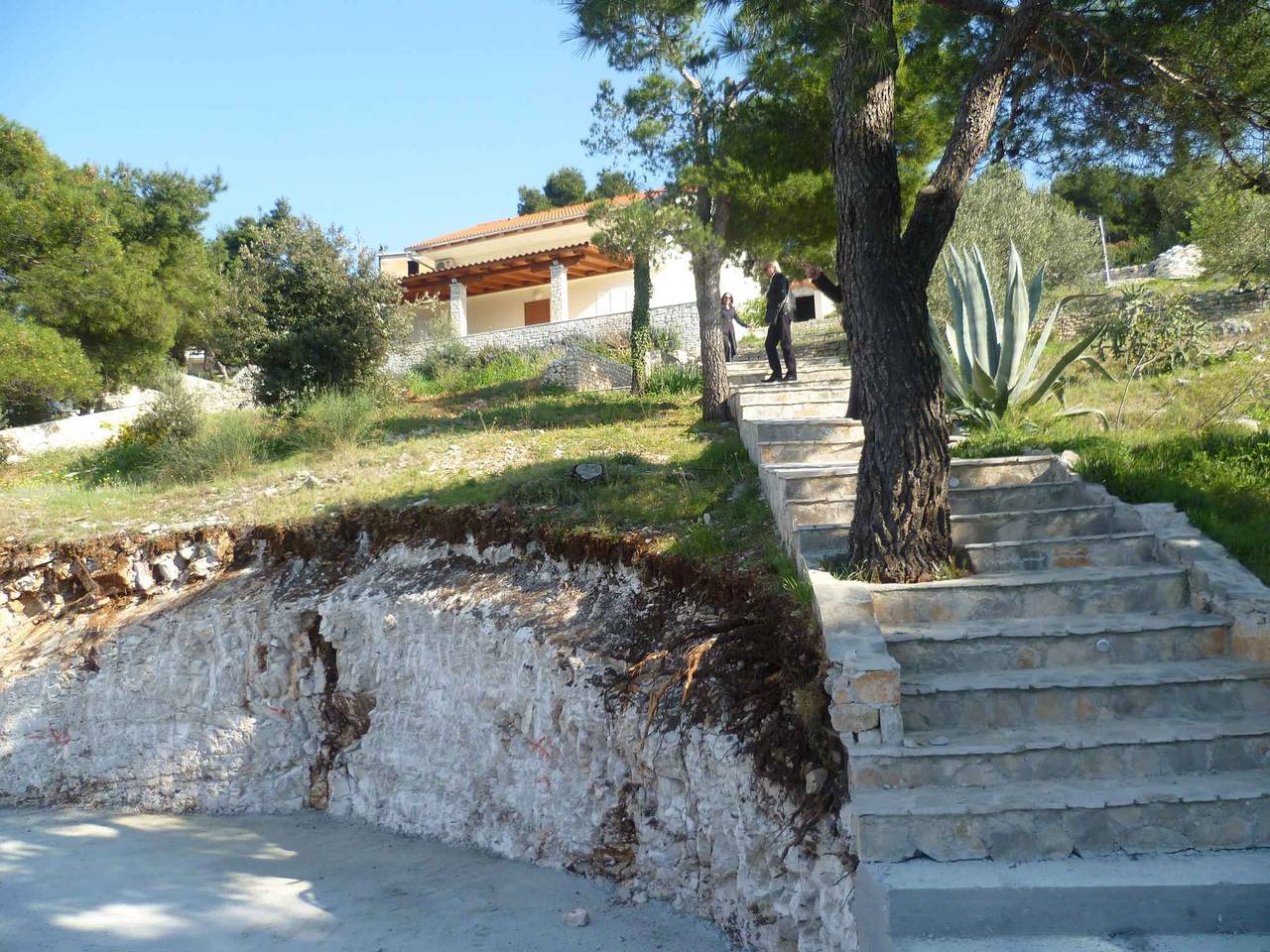 Hel ferieleilighet, Holiday apartment with terrace and sea view in Primosten, Šibenik-Knin