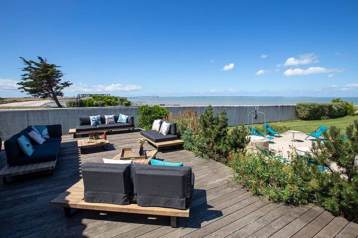Maison de vacances pour 15 personnes, avec Jacuzzi ainsi que Jardin et Sauna à L'Houmeau