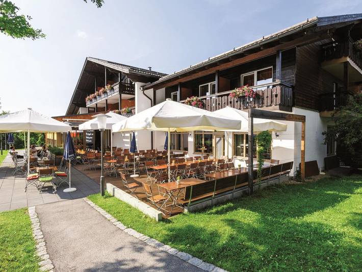 Hotel Alpenblick - Einzelzimmer in Ohlstadt, Das Blaue Land
