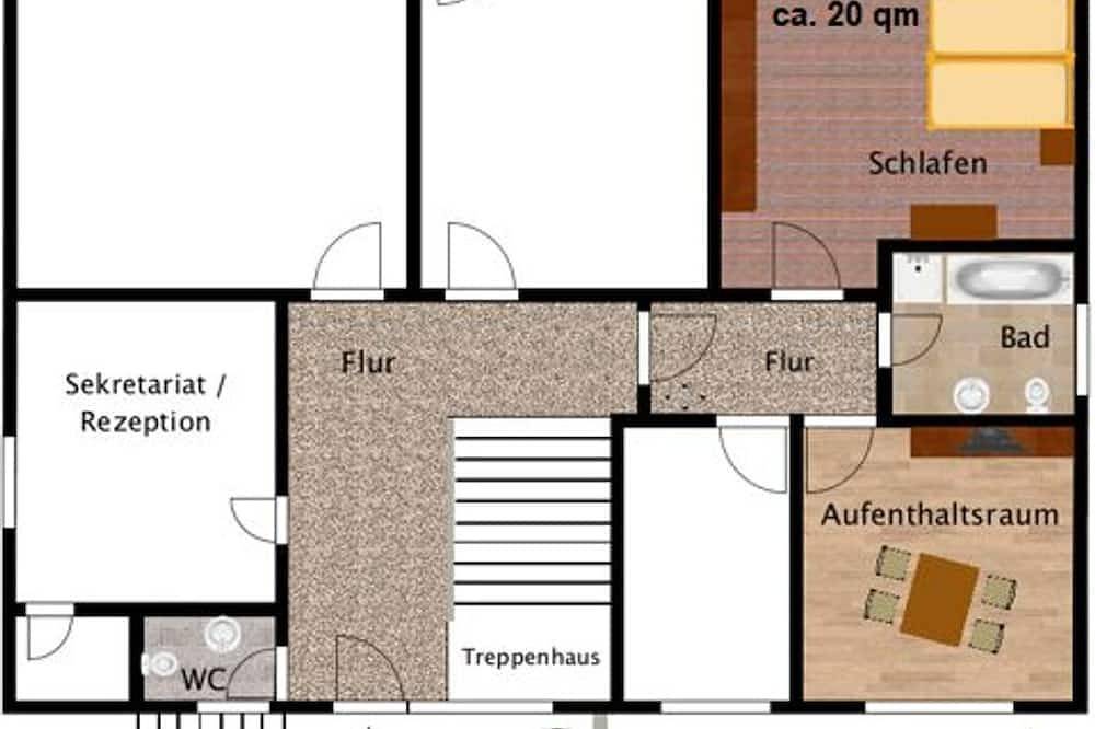 Doppelzimmer Dusche/Wc - Haus Berndorf in Berndorf, Vulkaneifel