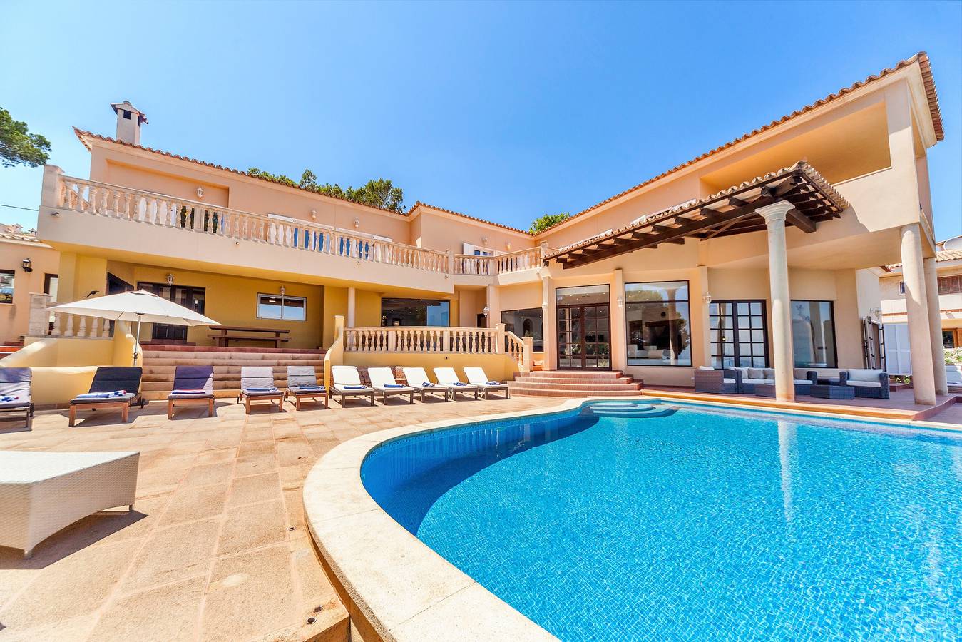 In riva al mare con piscina e jacuzzi - Casa Juan Carlos in Cala Vinyes, Calvià