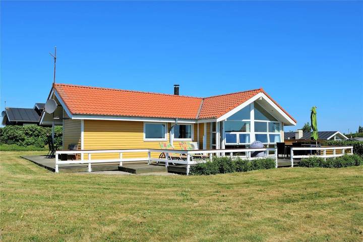 Ferienhaus für 6 Personen, mit Terrasse und Sauna, mit Haustier