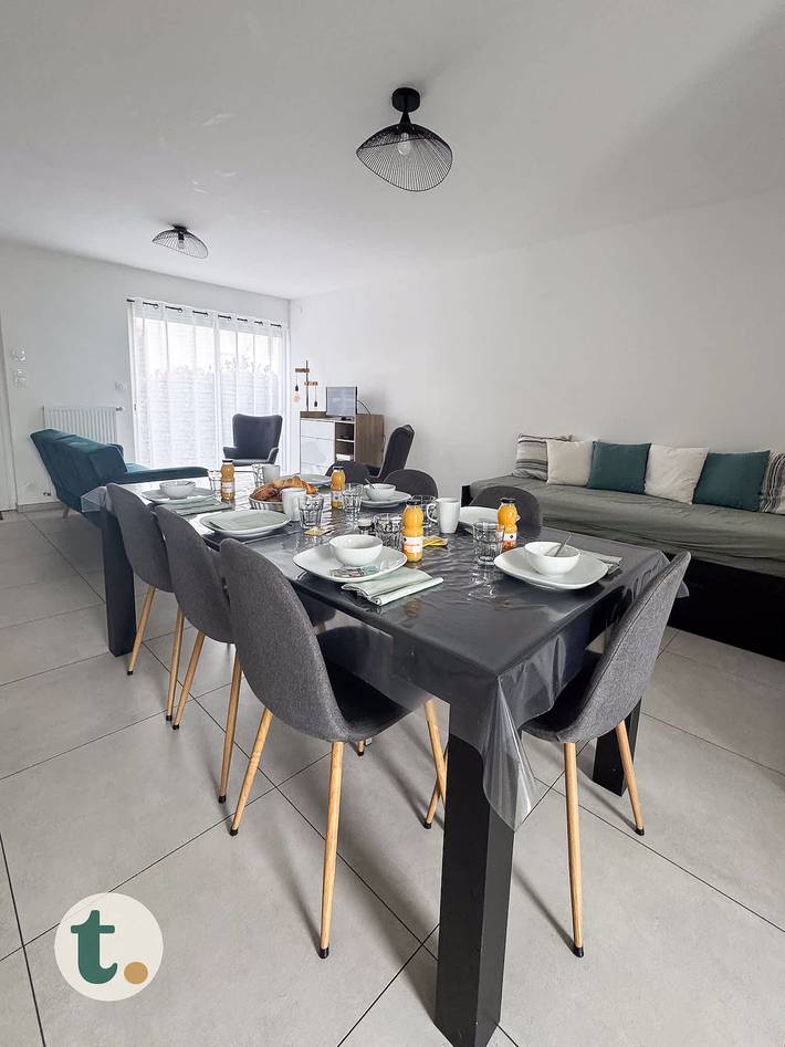 Location de vacances pour 7 personnes, avec jardin, adapté aux familles dans Chanverrie