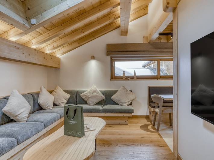 Chalet pour 15 personnes, avec balcon à Les Saisies - 3