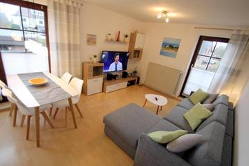 Ferienwohnung für 4 Personen, mit Balkon/Terrasse und Balkon in der Mecklenburger Bucht