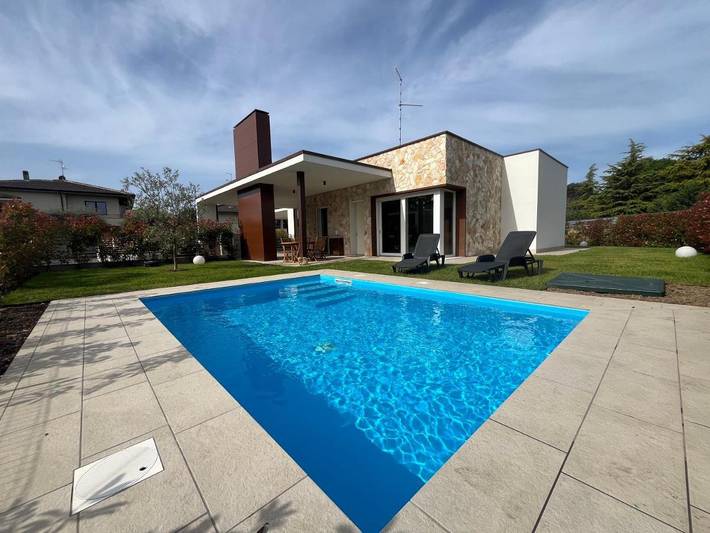 Ferienhaus für 4 Personen, mit Pool