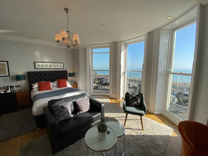 BnB für 2 Personen, mit Ausblick in Brighton