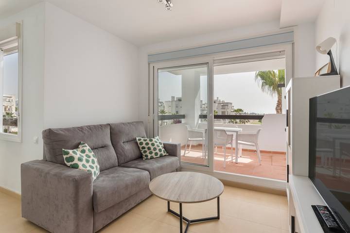Apartamento para 4 personas, con balcón en Costa Cálida