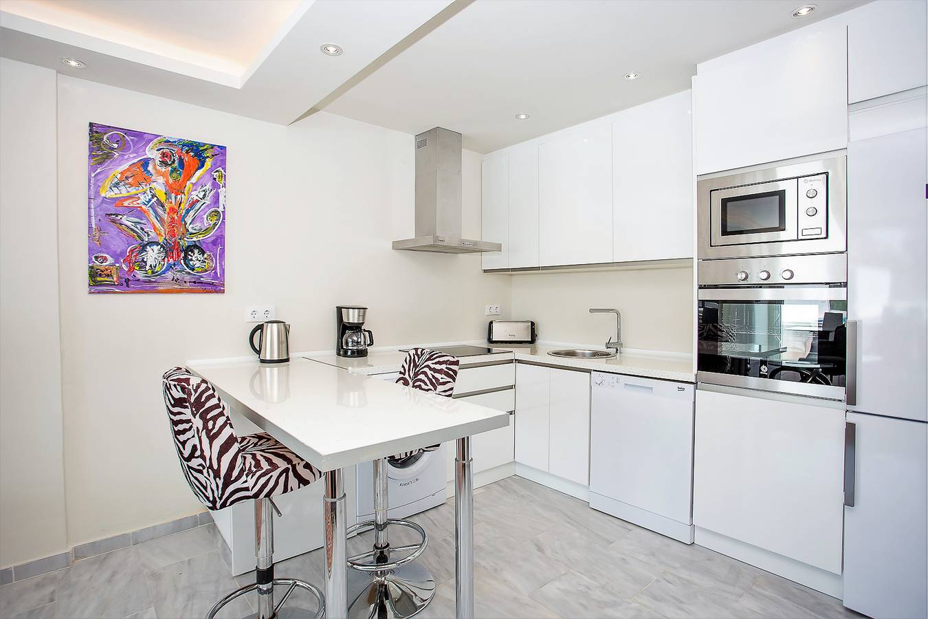 Geheel appartement, Vakantieappartement voor 4 personen met terras in Artola, Marbella