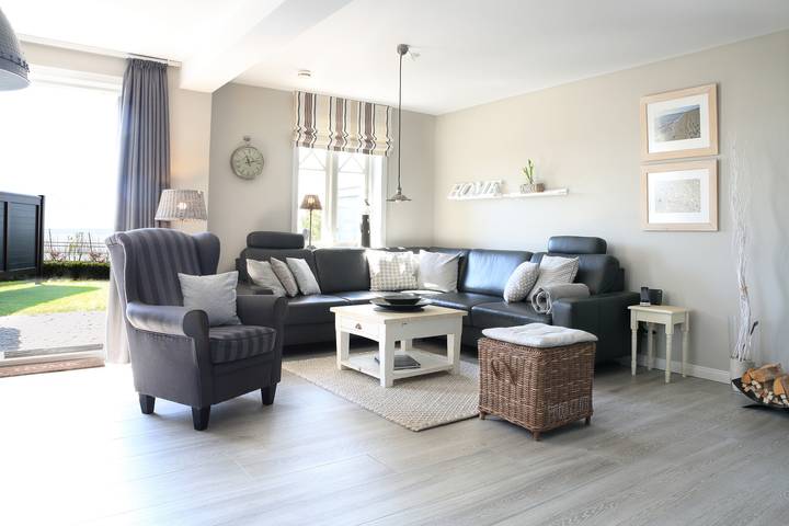 Ferienhaus mit Meerblick für 6 Personen, mit Garten und Terrasse sowie Sauna in Wyk auf Föhr (Stadt) - 3