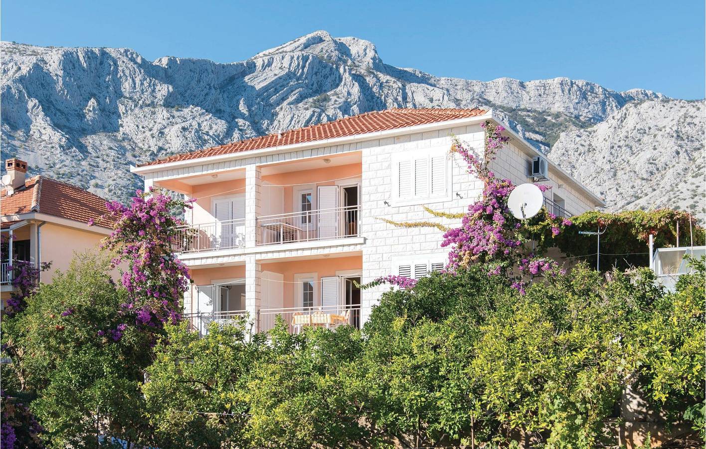 Ganze Ferienwohnung, Ferienwohnung für 4 Personen mit Terrasse in Orebic, Peljesac