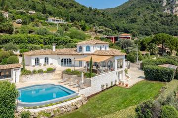 Ferienhaus für 12 Personen, mit Terrasse und Garten sowie Sauna in Vence