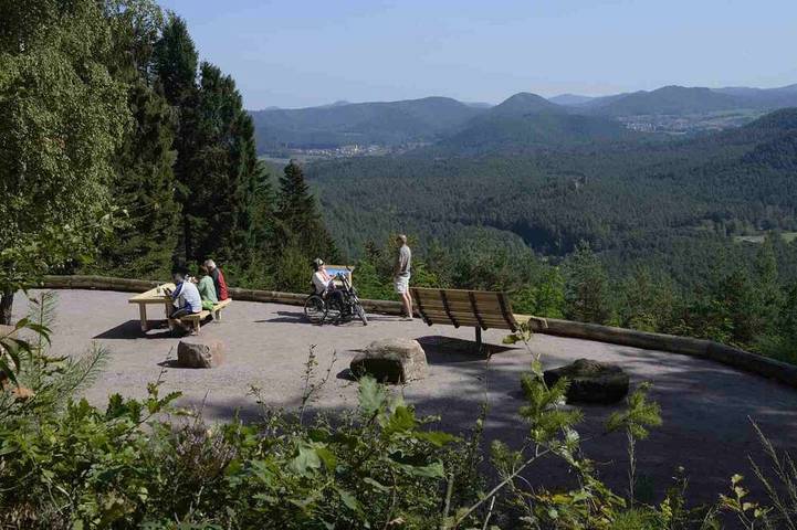 Ferienwohnung für 8 Personen, mit Terrasse in Fischbach bei Dahn - 4