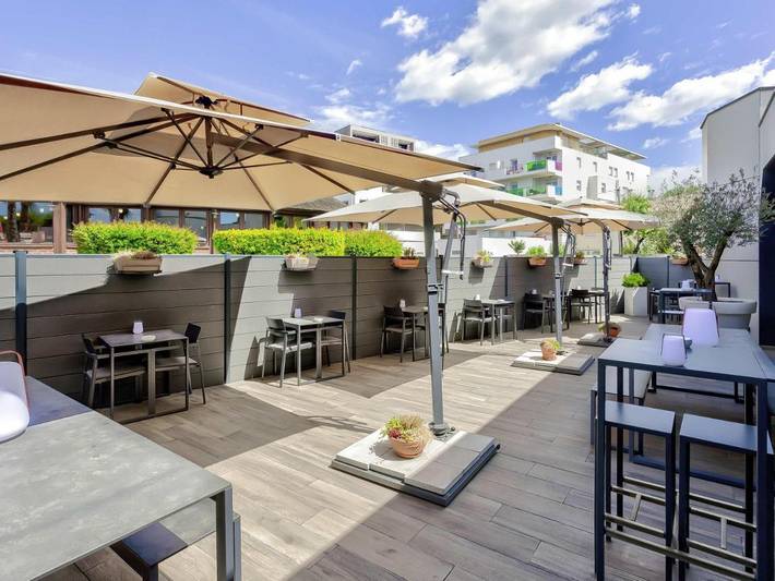 Hôtel pour 3 personnes, avec terrasse, animaux acceptés