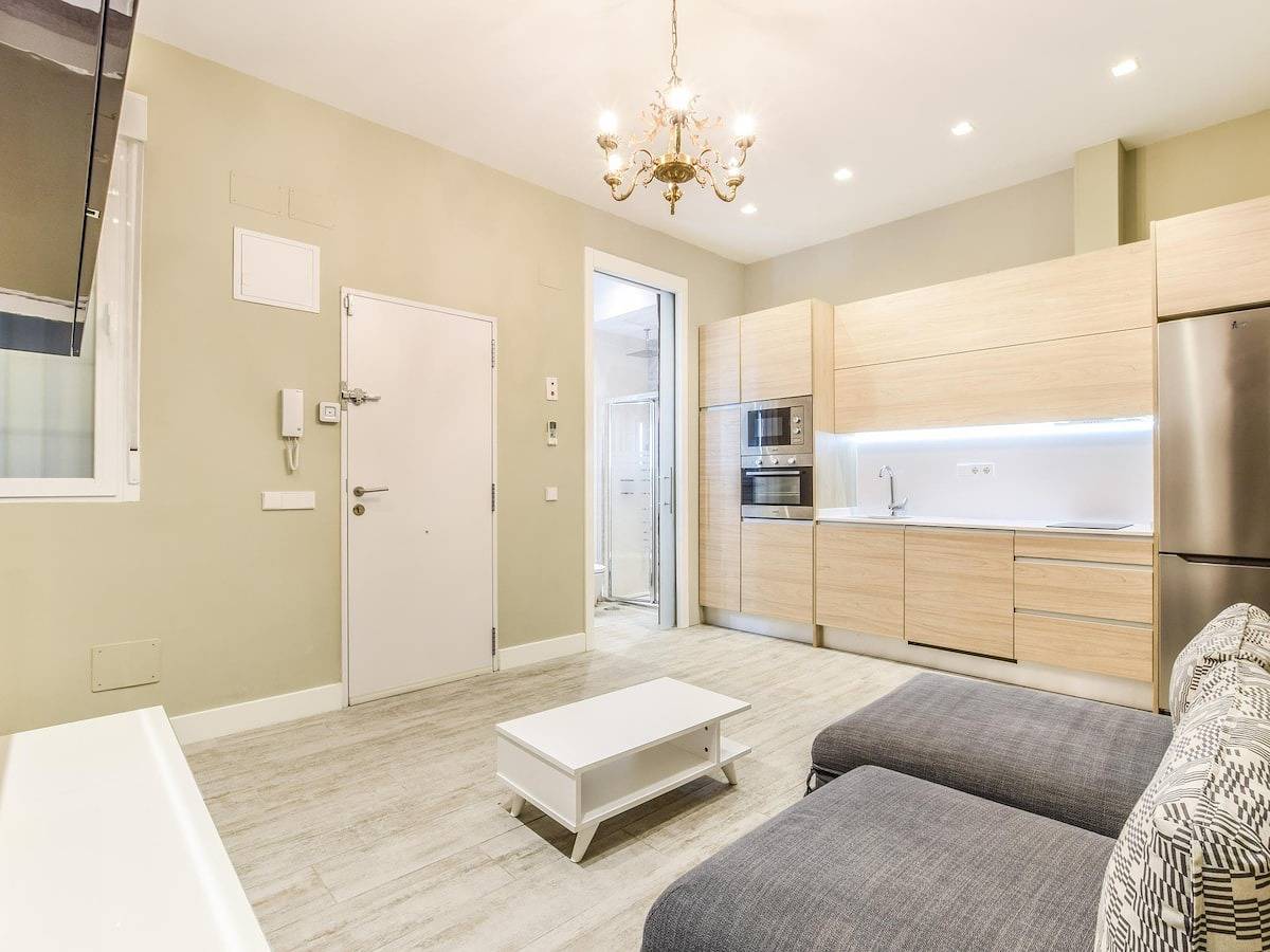 Cały apartament, Apartment Loft Lavapies de alquiler temporal in Centro (Madrid), Madryt