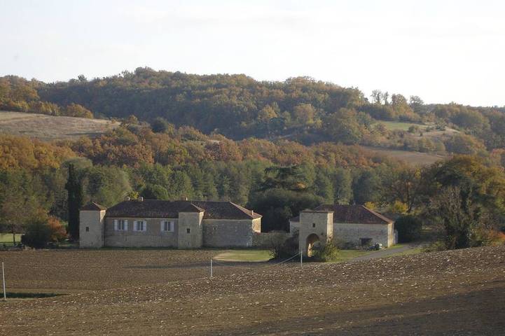 Country cottage in the Gers, Les Écrehous Park and Swimming Pool in Riguepeu, Gers