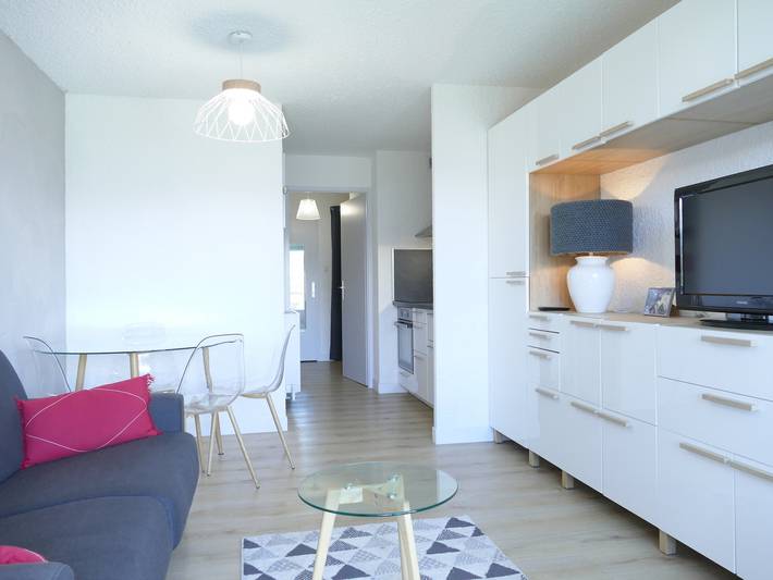 Studio voor 4 personen, met terras, met huisdier in Les Deux Alpes