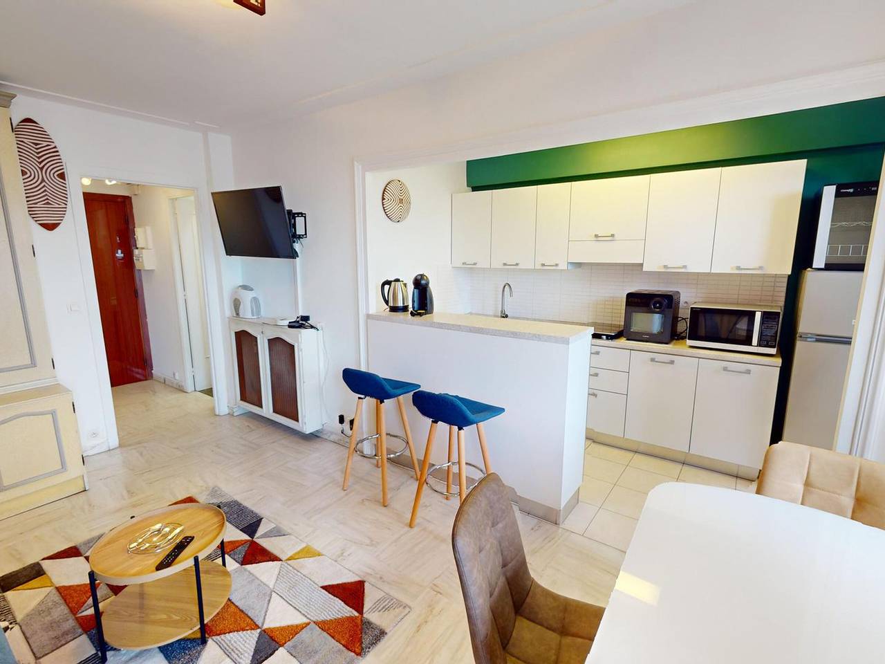 Ganzes Studio, Studio im Erdgeschoss mit Terrasse, am Meer, Wifi, Haustiere erlaubt in Roquebrune-Cap-Martin, Nizza und Umgebung