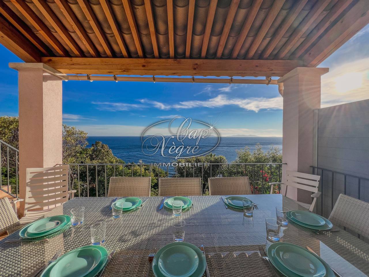 Maison 8 personnes classée 3 étoiles vue mer au Rayol-Canadel in Rayol-Canadel-sur-Mer, Draguignan Region