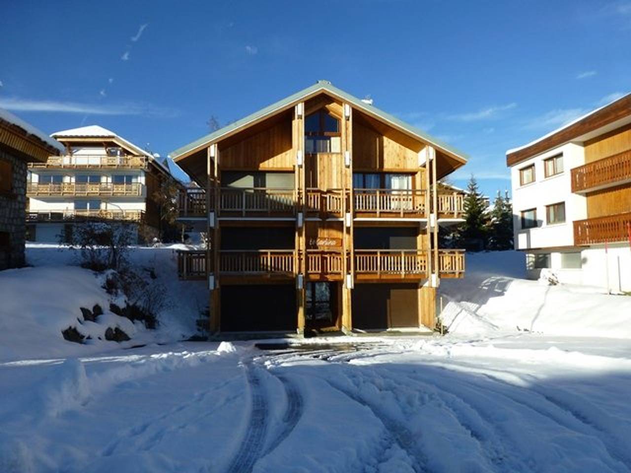 Appartement entier, Studio pour 4 à L'Alpe d'Huez - Proche pistes et commerces, terrasse sud, Tv, casier à skis in Huez, Parc national des Écrins