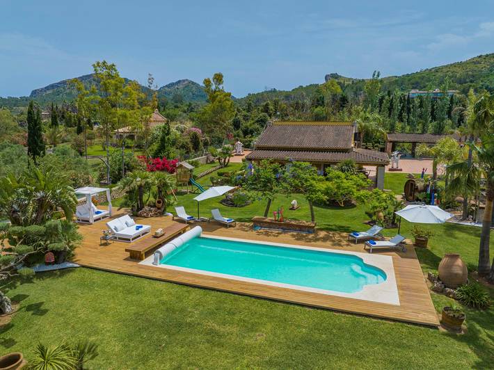 Finca mit Whirlpool für 8 Personen, mit Sauna und Garten sowie Whirlpool, mit Haustier in Alcúdia - 3