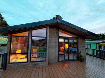 Ferienhaus für 6 Personen, mit Seeblick und Terrasse, kinderfreundlich in Schottland