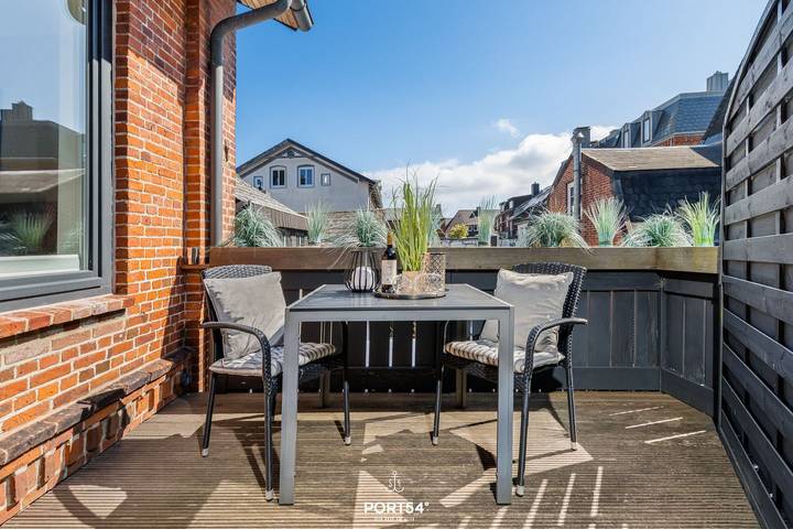 Vacation rental for 2 people, with terrace, with pets in Westerland