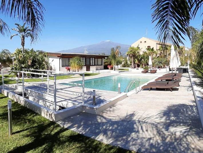 Ferienhaus für 6 Personen, mit Pool und Garten