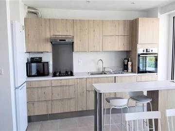 Gîte pour 6 personnes, avec terrasse dans Plage du Point-Zéro