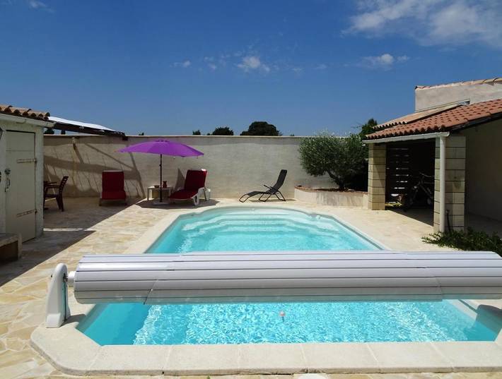Gîte pour 4 personnes, avec vue ainsi que terrasse et piscine, animaux acceptés à Rieux-Minervois - 2