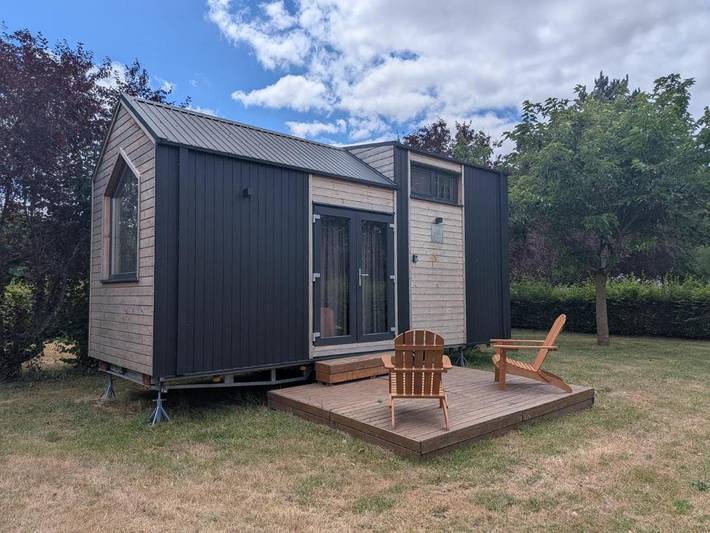 Maison de vacances pour 3 personnes, avec Piscine