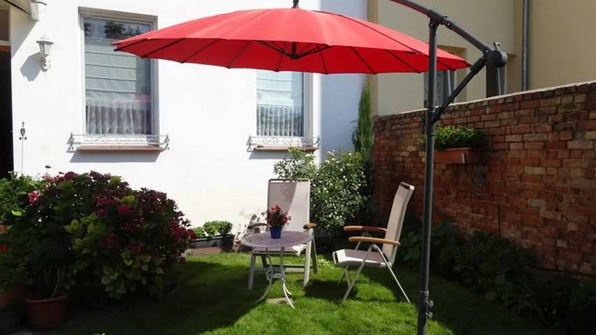 Appartement de vacances pour 5 personnes, avec jardin