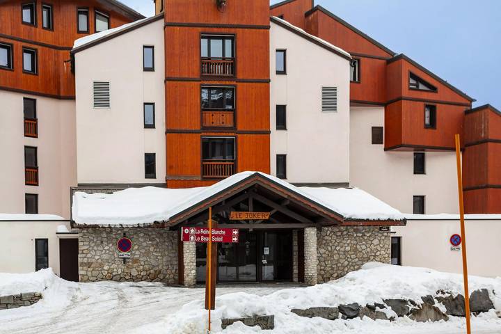 Location de vacances pour 4 personnes, avec balcon à Val Thorens