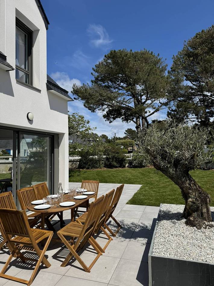 Ferienhaus für 8 Personen, mit Garten, mit Haustier