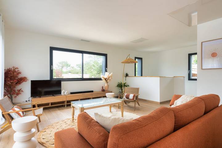 Villa pour 8 personnes, avec piscine et jardin, animaux acceptés dans Lacanau Ocean - 4