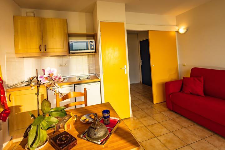 Location de vacances pour 2 personnes, avec balcon et piscine, animaux acceptés dans Port-Argelès