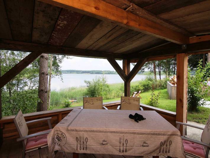 Ferienwohnung für 8 Personen, mit Seeblick und Terrasse sowie Ausblick und Garten, kinderfreundlich in Brandenburg - 4