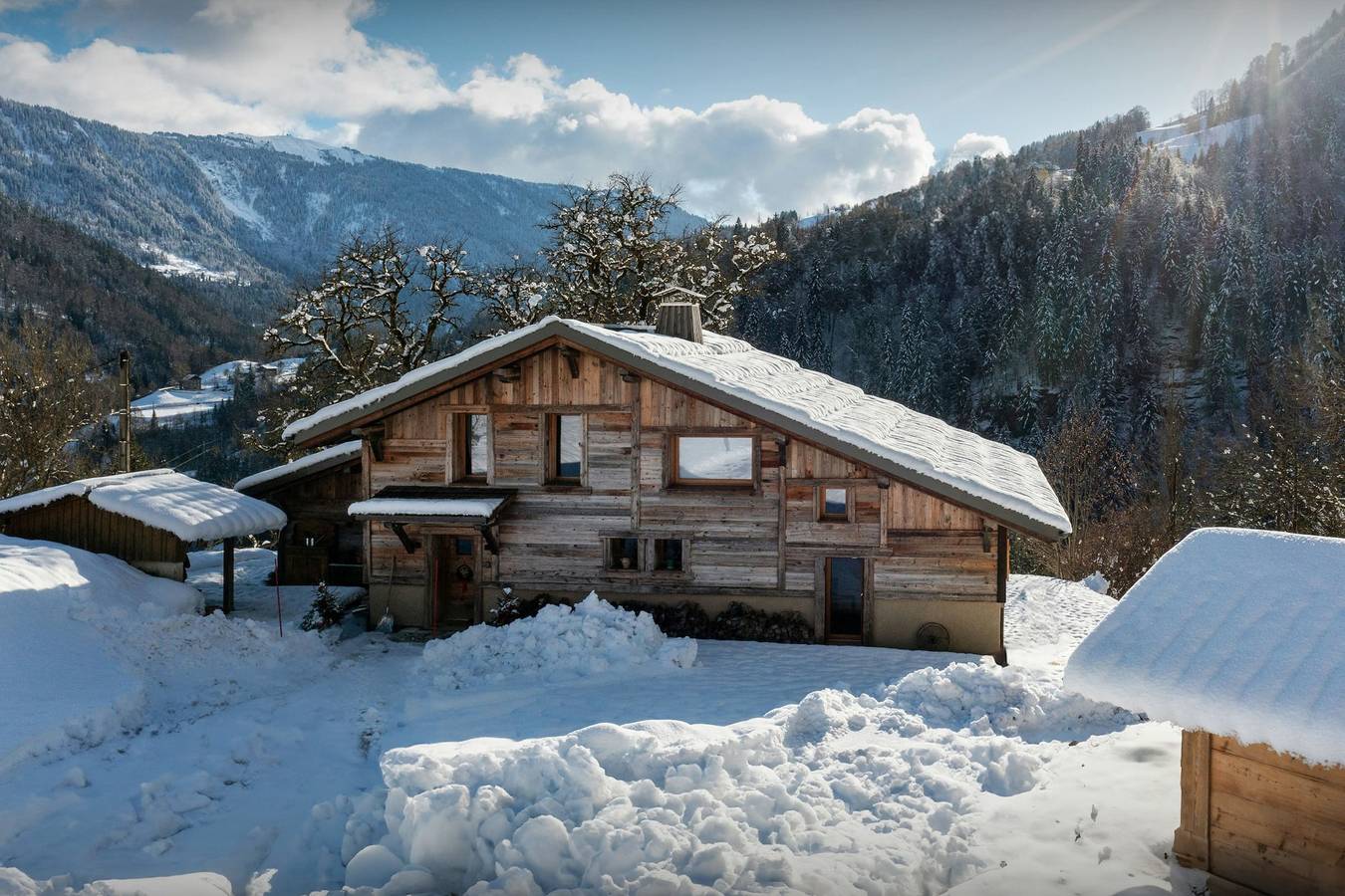 Stylish chalet for 10 with sauna in heart of nature - Ovo Network in Saint-Nicolas-la-Chapelle, Albertville region