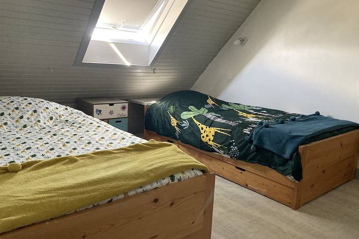 Location de vacances pour 6 personnes, avec terrasse et jardin dans Plage du Ruguel - 4