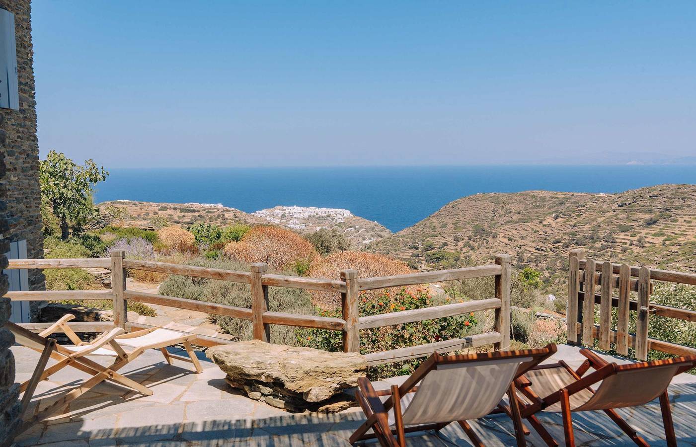 #Hh08 Scenic stone house in Exambela in Cícladas