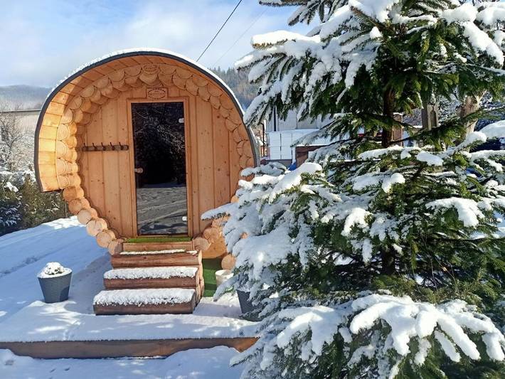 Dom dla 6 osób, z Taras i Jacuzzi oraz Ogród i Sauna w Śląsk