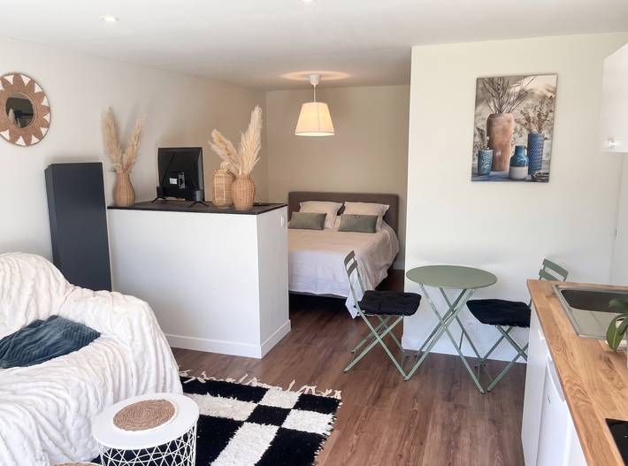 Estudio entero, Estudio acogedor con terraza en Carignan-de-Bordeaux, 28 m² in Carignan-de-Bordeaux, Región de Burdeos