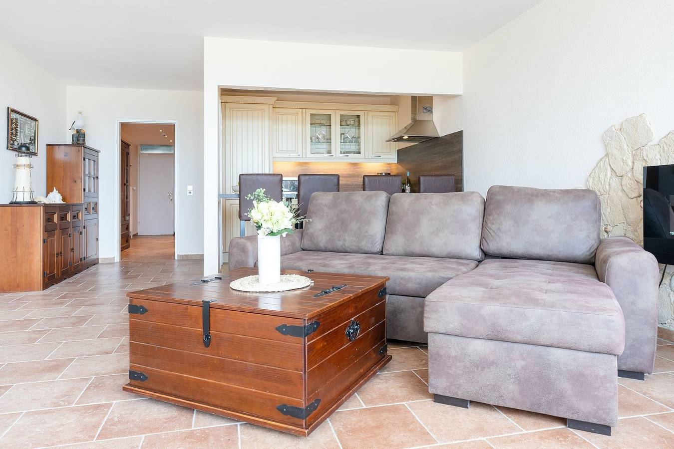 Ganze Ferienwohnung, Meerblick Lounge in Themenstrände Scharbeutz, Ostholstein