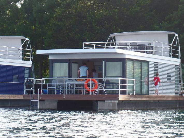 Ferienhaus für 4 Personen, mit Balkon und Terrasse sowie Seeblick in Xanten