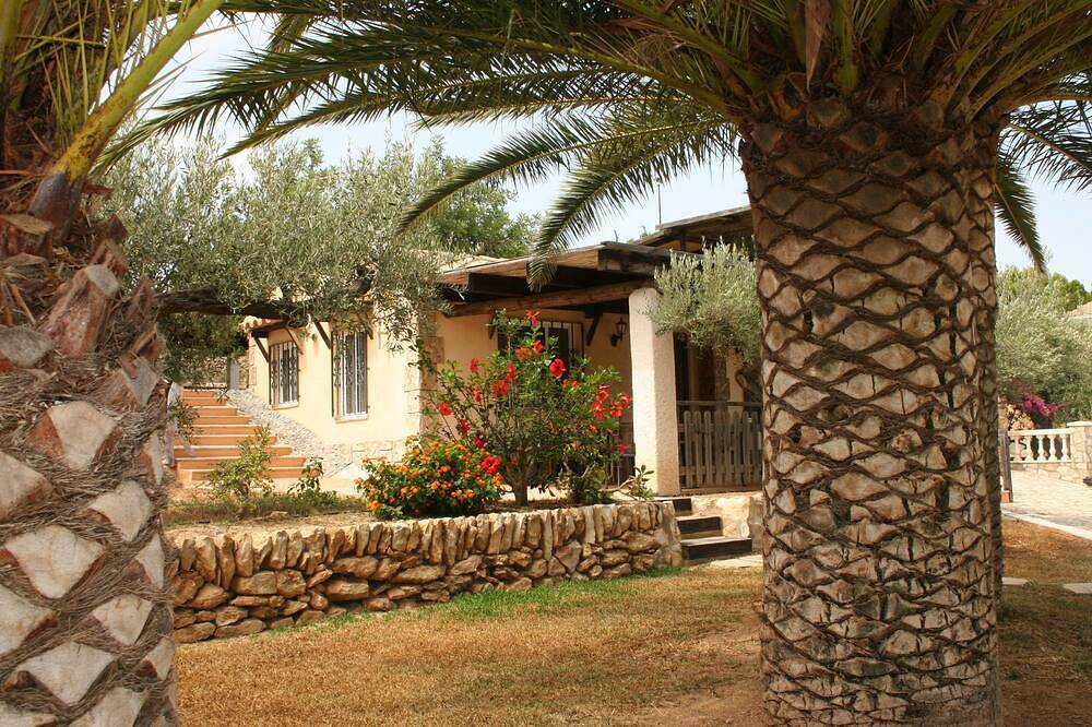 La Cochera, in de palm tuin, ideaal in de winter en de zomer in Terres de l'Ebre, Costa Dorada