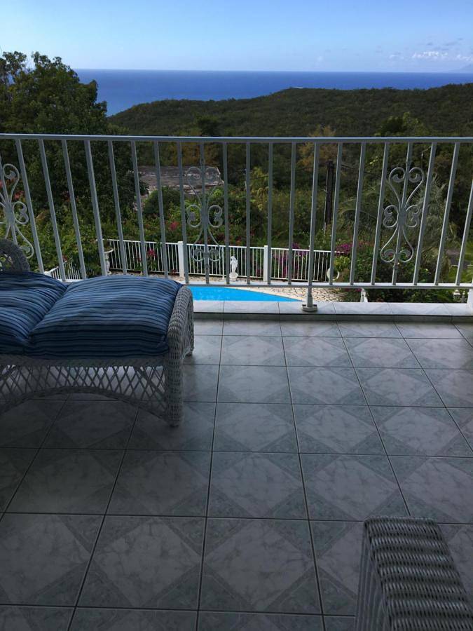 Villa pour 8 personnes, avec piscine ainsi que jardin et vue à Deshaies - 4