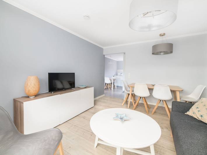 Ferienwohnung für 2 Personen, mit Ausblick und Seeblick auf Helgoland