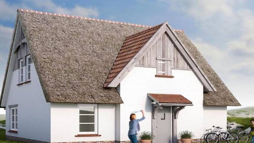 Ferienhaus für 10 Personen, mit Garten und Sauna, mit Haustier in Groede